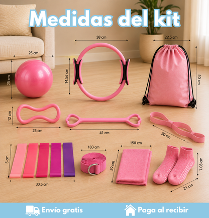 kit de Pilates y yoga