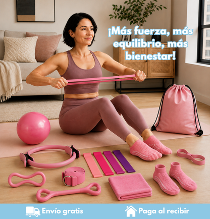 kit de Pilates y yoga