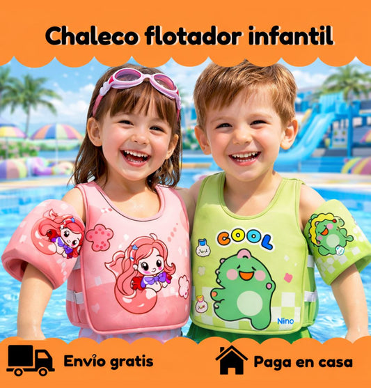 Chaleco flotador infantil