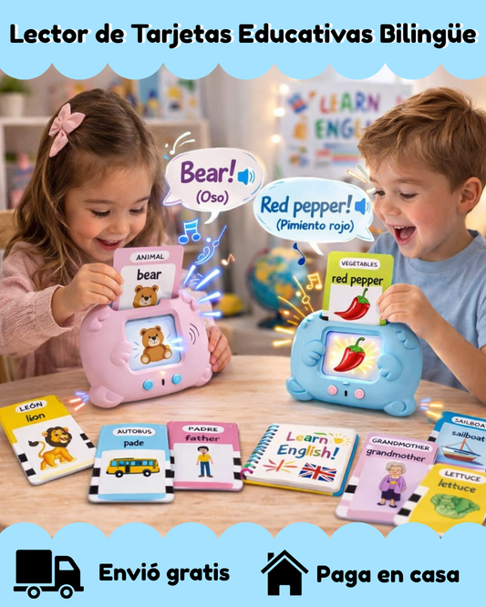 Lector de Tarjetas Educativas Bilingüe