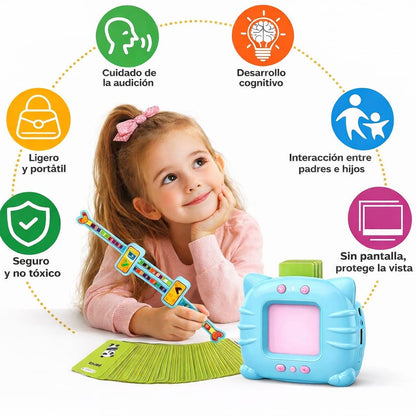 Lector de Tarjetas Educativas Bilingüe