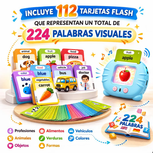 Lector de Tarjetas Educativas Bilingüe